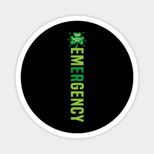 Emergency Department Emergency Room Nurse St Patrick's Day Magnet